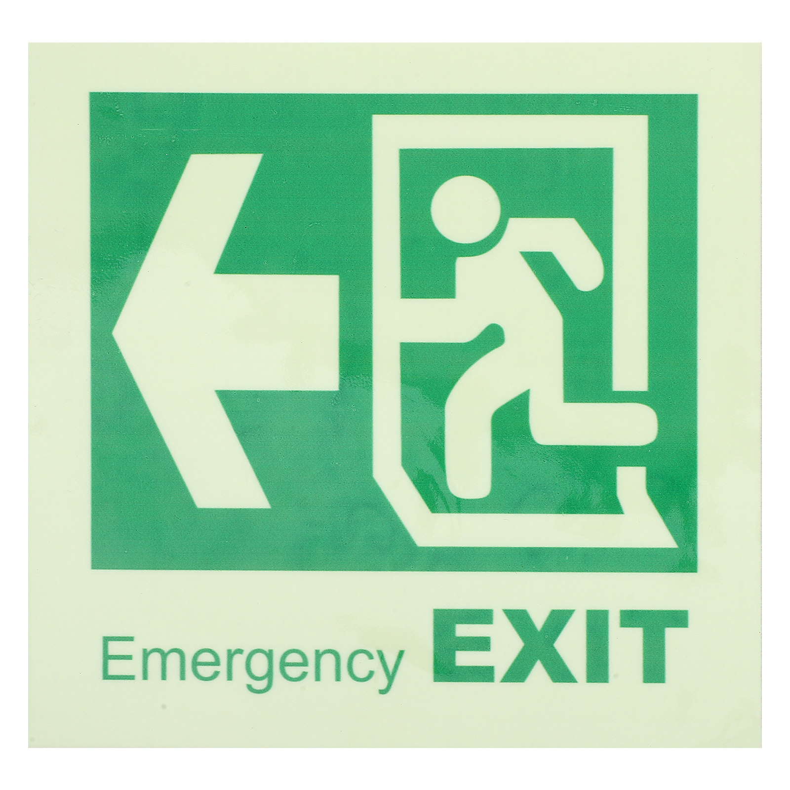 Emergency Exit Sign - Segnale di uscita di emergenza autoadesivo