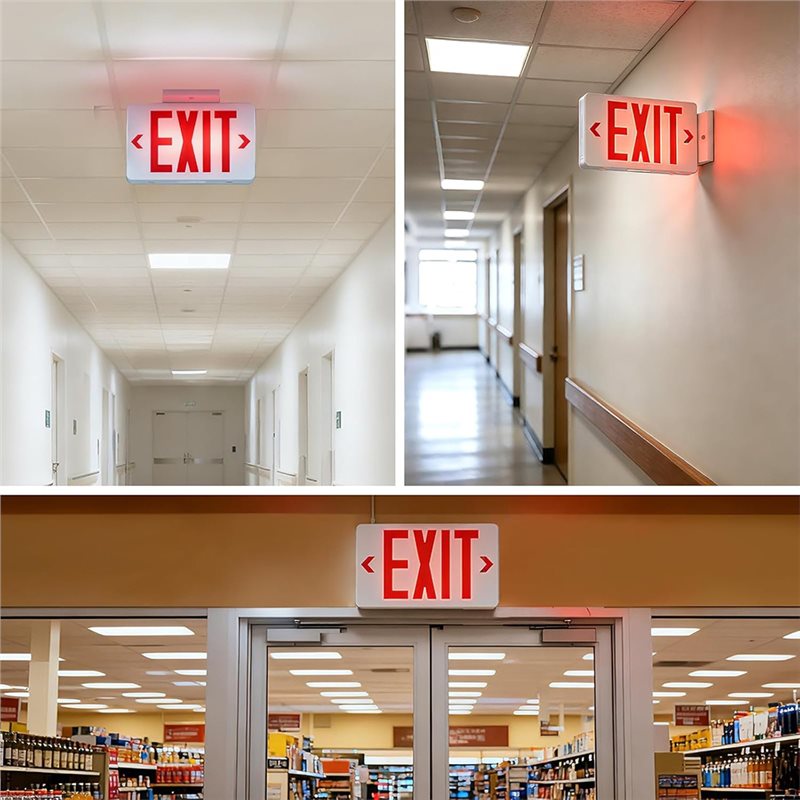 Luce di Emergenza LED ABKQ-UL  - Emergency Exit Sign recensione e prezzo