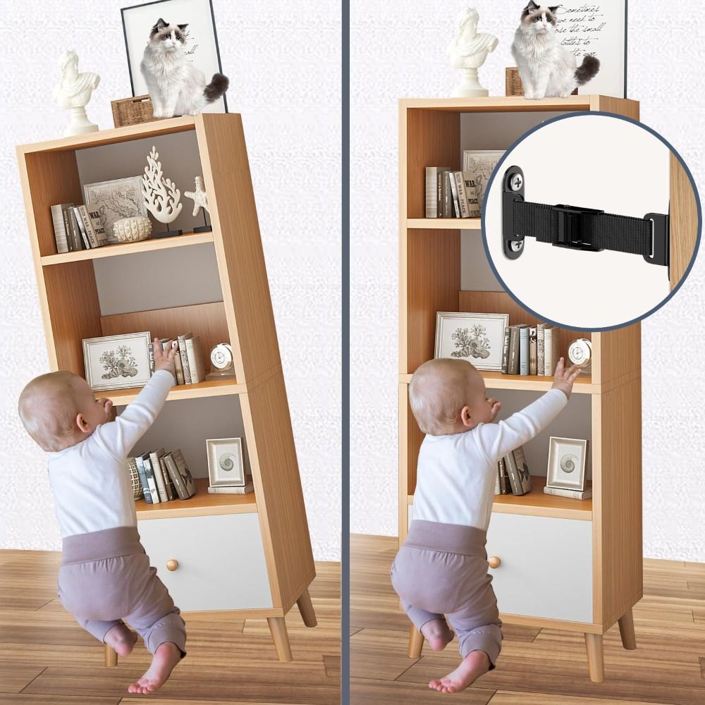 Ancoraggi per mobili a prova d - Earthquake Anchor Strap recensione e prezzo