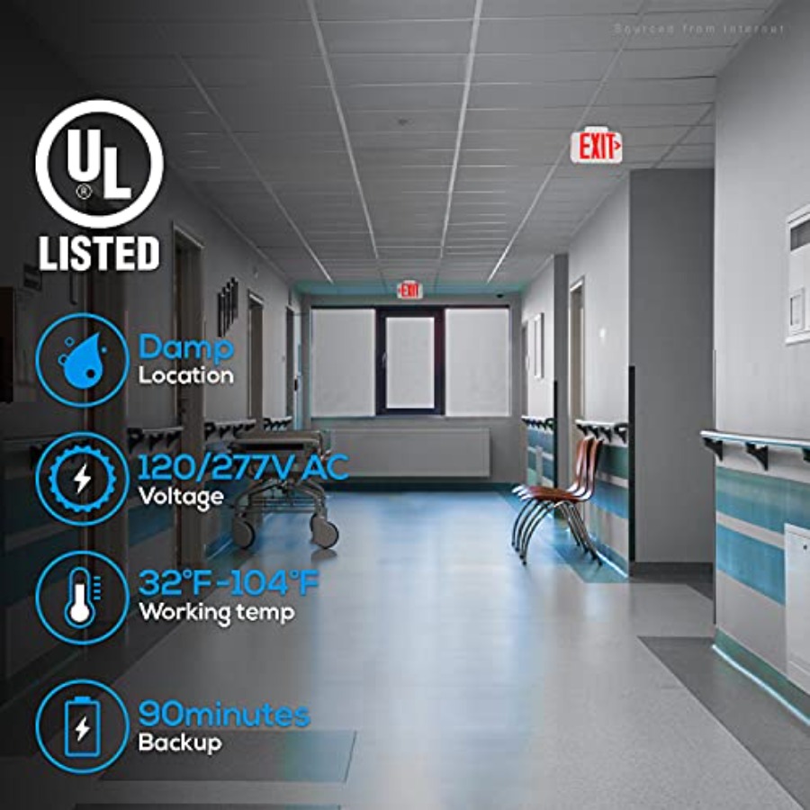Segnale di Uscita LED, Luce di - Emergency Exit Sign recensione e prezzo
