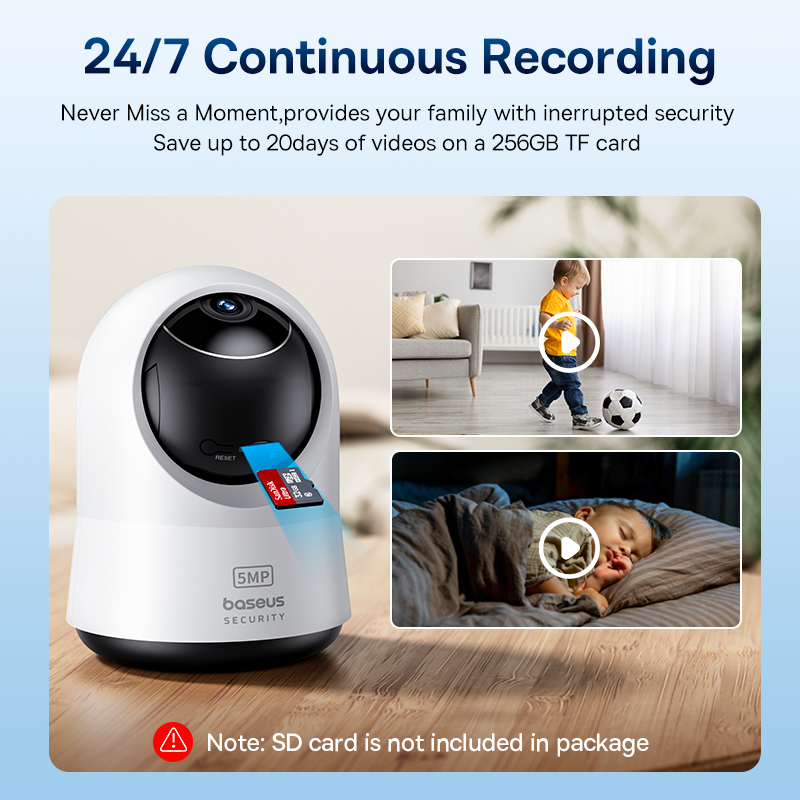 Baseus 5MP 3K WiFi Telecamera  - Eufy Camera E220 recensione e prezzo