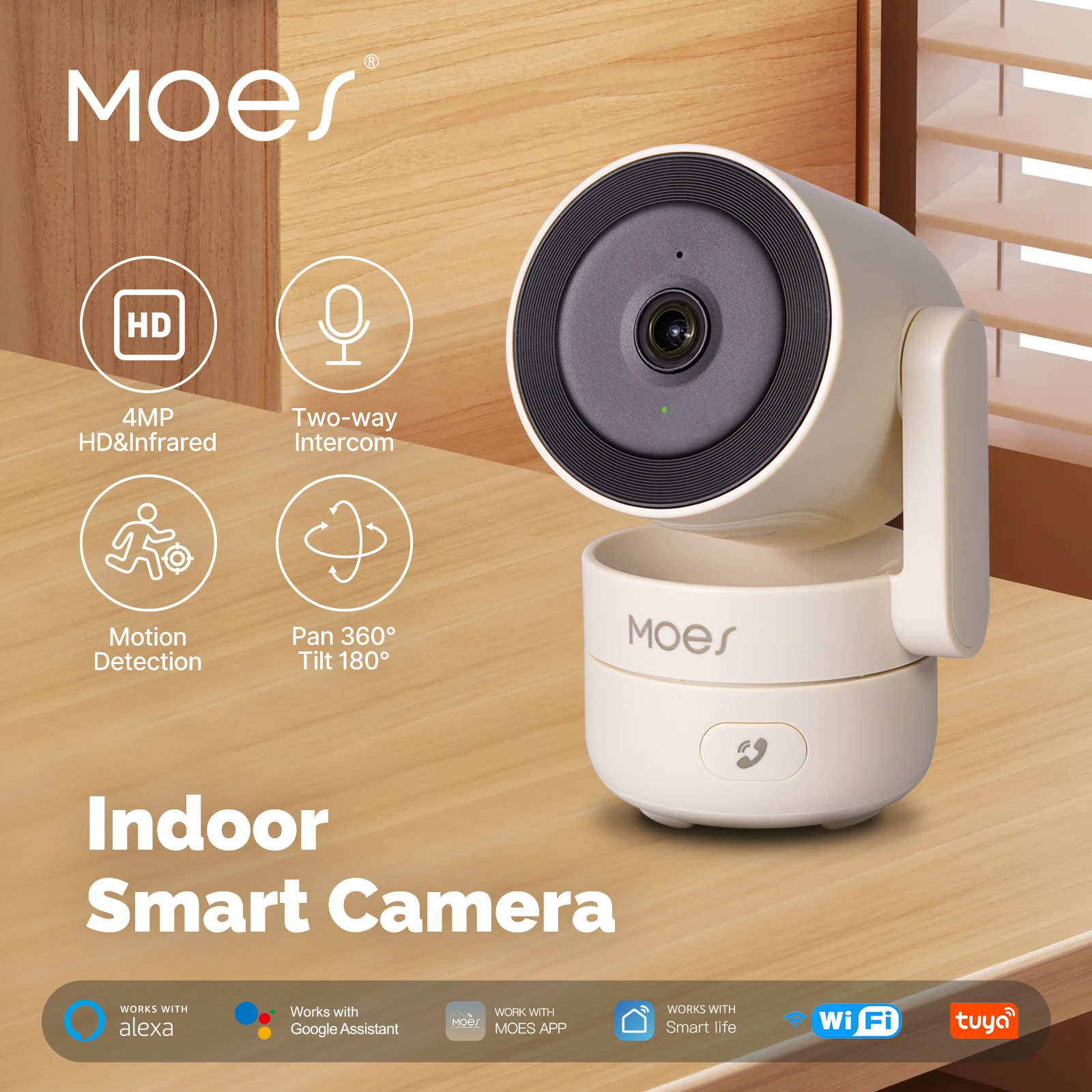 MOESTuya WiFi Indoor Pan/Tilt  - Eufy Camera E220 recensione e prezzo