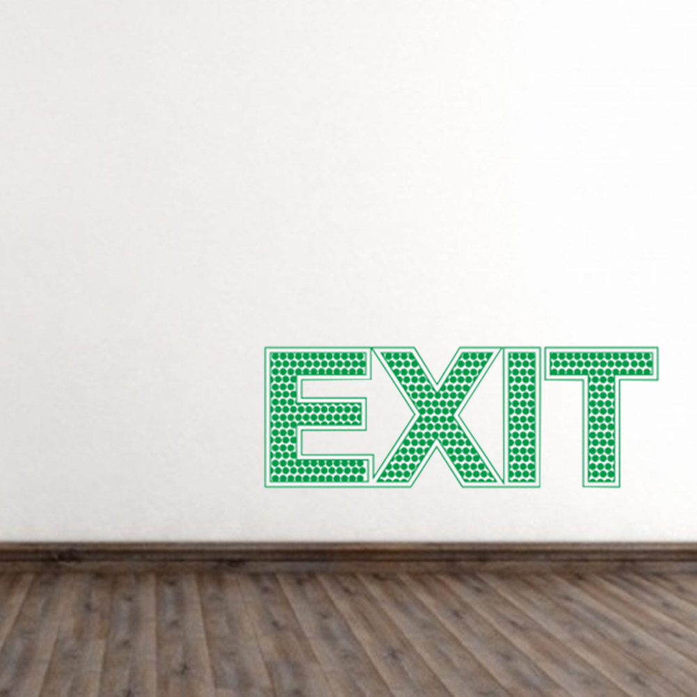 Adesivo da Parete Luminoso per - Emergency Exit Sign recensione e prezzo